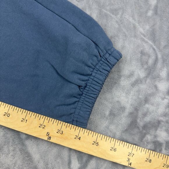 Pact Women’s Organic Cotton Sweatpants Joggers in Slate Blue Size M - Picture 11 of 11
